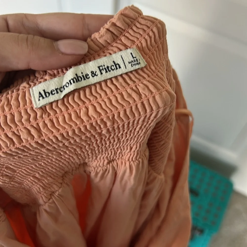 Abercrombie & Fitch Halter Tiered Maxi Dress